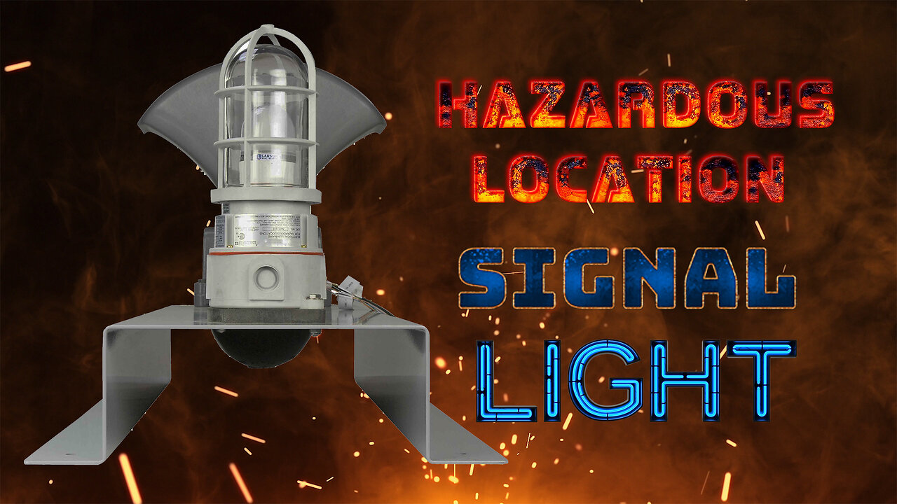 Hazardous Location Signal Light with Audible Alarm - C1D2 - Steady or Strobe