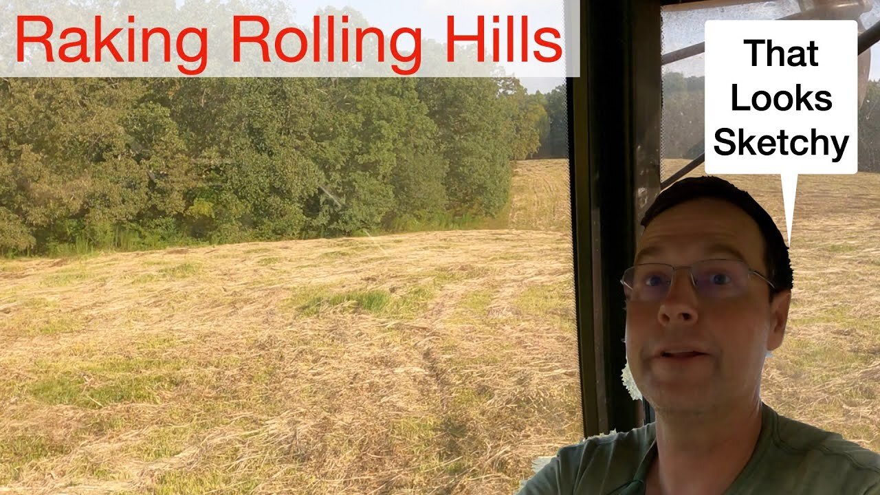 Raking Rolling Hills