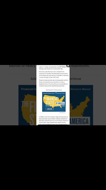 Breaking news!! there is a delay in Gaza!!