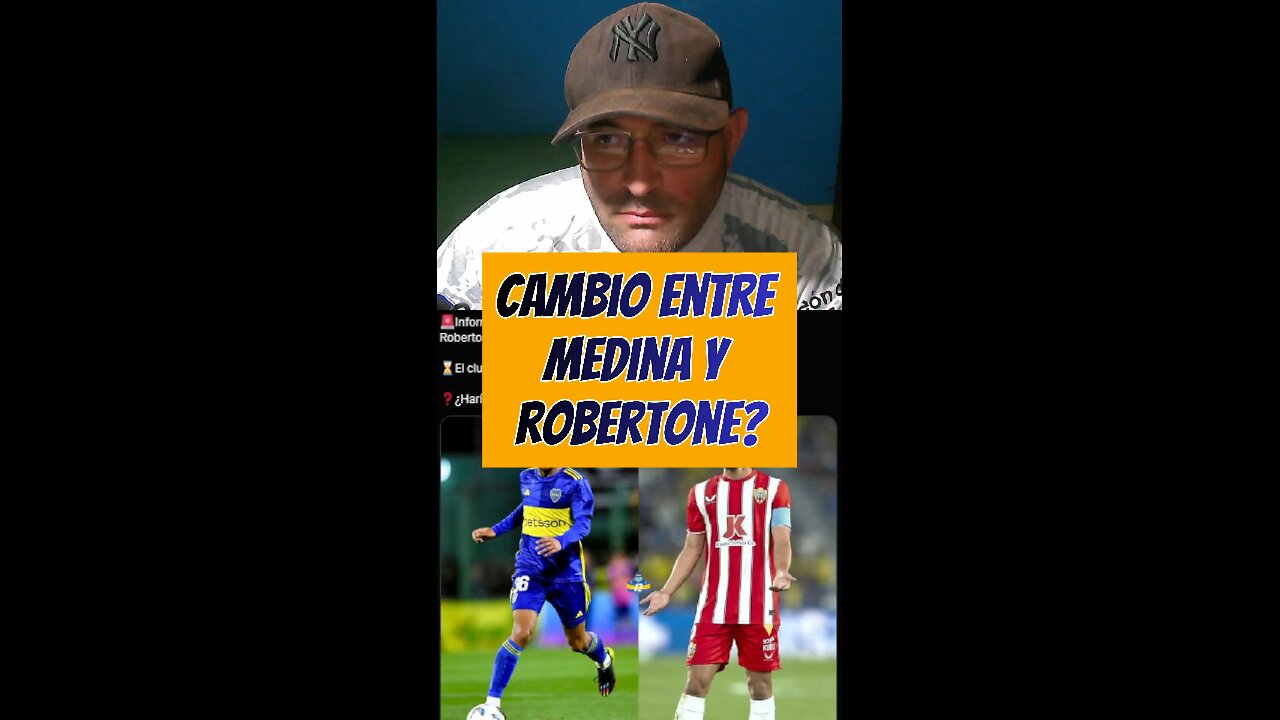 Cambio entre Boca y Almeria por Cristian Medina y Robertone ?