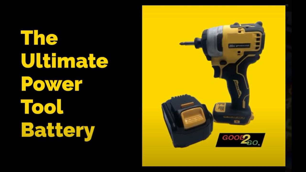 The Ultimate Power Tool Battery and Charger