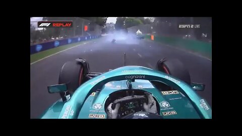 Lance vs Latifi Crash | #ausgp