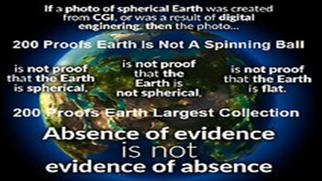 Proofs Earth Is Not A Spinning Ball What The Hell Happened 200 Times Collection