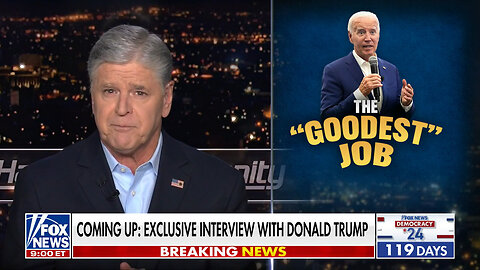 Sean Hannity: Biden Is Not Calling The Shots