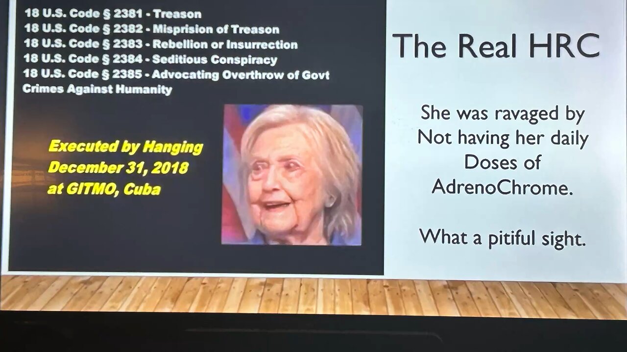 Insane, wicked witch