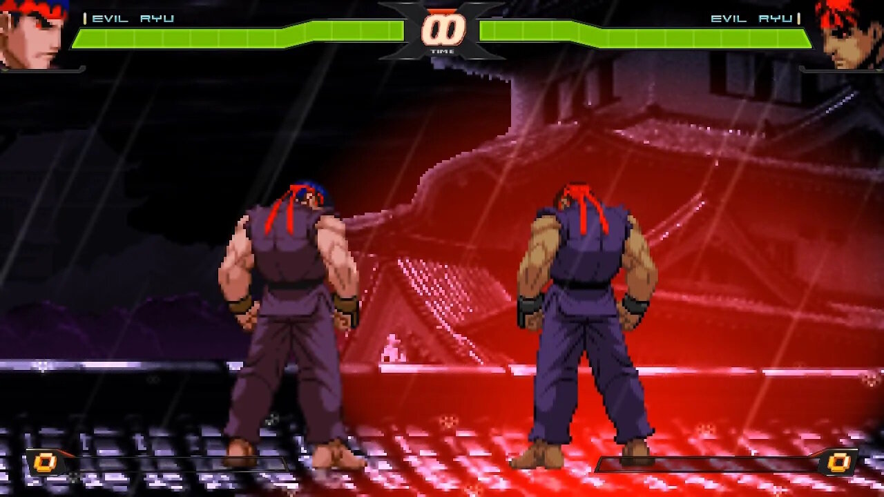 MUGEN - ShinSmoke's Evil Ryu vs. Vyn's Evil Ryu - Download