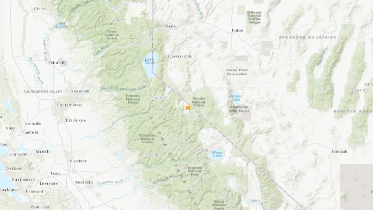 4.4-earthquake reported near California-Nevada border