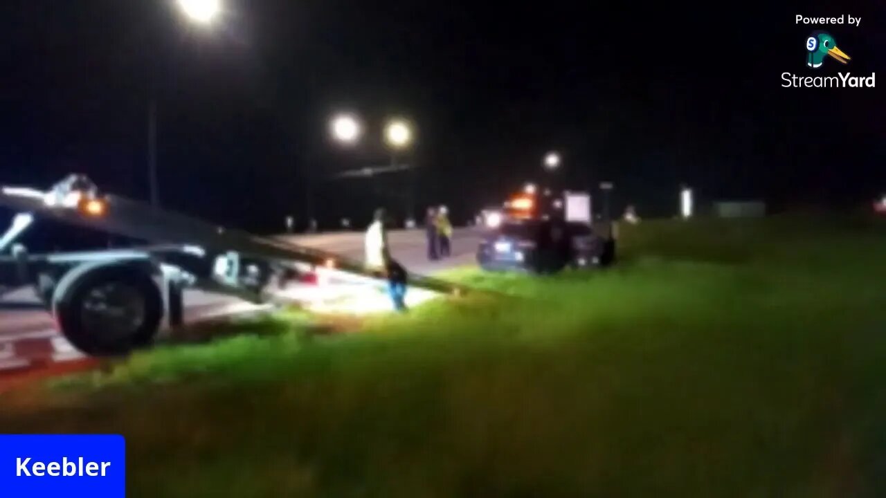 1 car wreck took out street lights and driver ended in dwi.