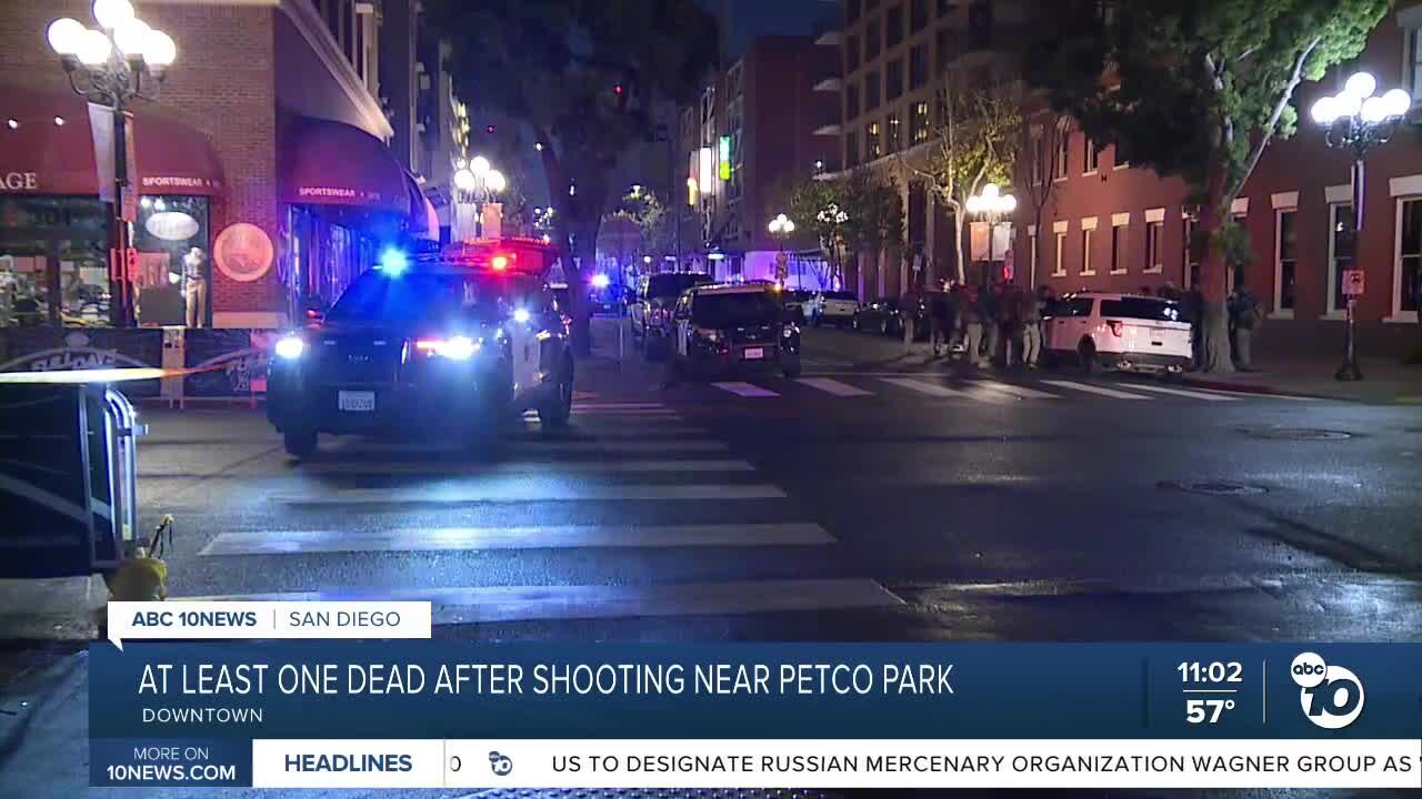 San Diego police investigate deadly shooting in Gaslamp Quarter