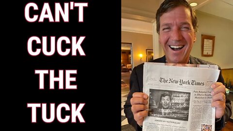 New York Times Makes HUGE HIT PIECE On Tucker Carlson