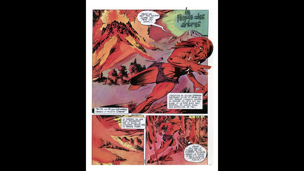 Rahan. Episode Twenty-Three. The People of the Trees. by Roger Lecureux. A Puke (TM) Comic.