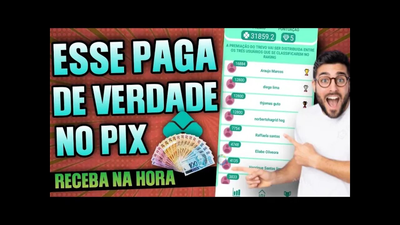 ✅😧 [ESSE PAGA🔥] APP PAGANDO NA HORA NO PIX - APLICATIVO PRA GANHA DINHEIRO