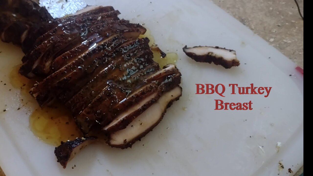 Smoked Turkey Breast on Weber Kettle