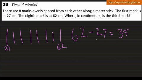 Math Olympiad for Elementary | 2014 | Division E | Contest 3 | MOEMS | 3B