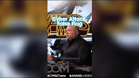 Alex Jones: Globalists Could Stop Trump's Comeback by Blaming MAGA For a Cyber Attack - 10/31/23