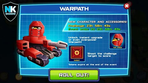 Angry Birds Transformers - Warpath Event - Day 4 - Preview Of Level 25 Warpath