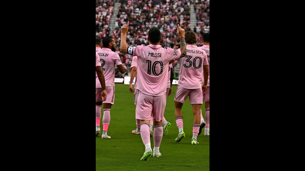 Leo Messi Free Kick Miami