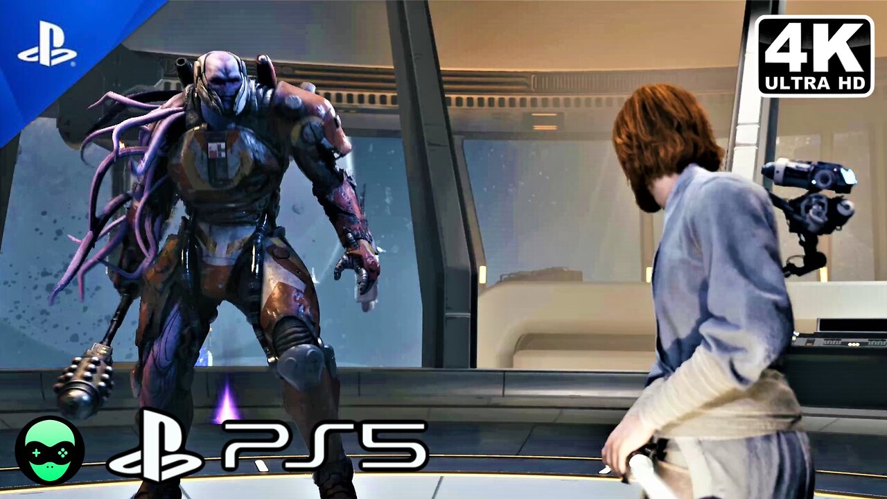 (PS5) Rayvis Boss Fight The Jedi Killer Scene - Star Wars Jedi Survivor [4K 60FPS]