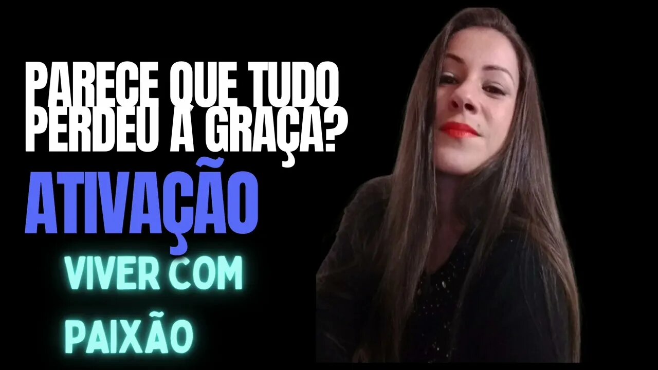 Parece que tudo perdeu a graça?