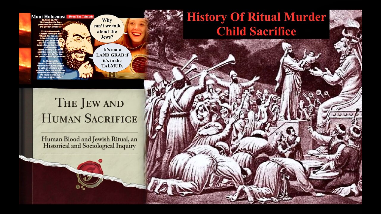 Maui Fire Holocaust Exposes Dark History Of Child Sacrifice Ritual Murder Babylonian Magic Trick