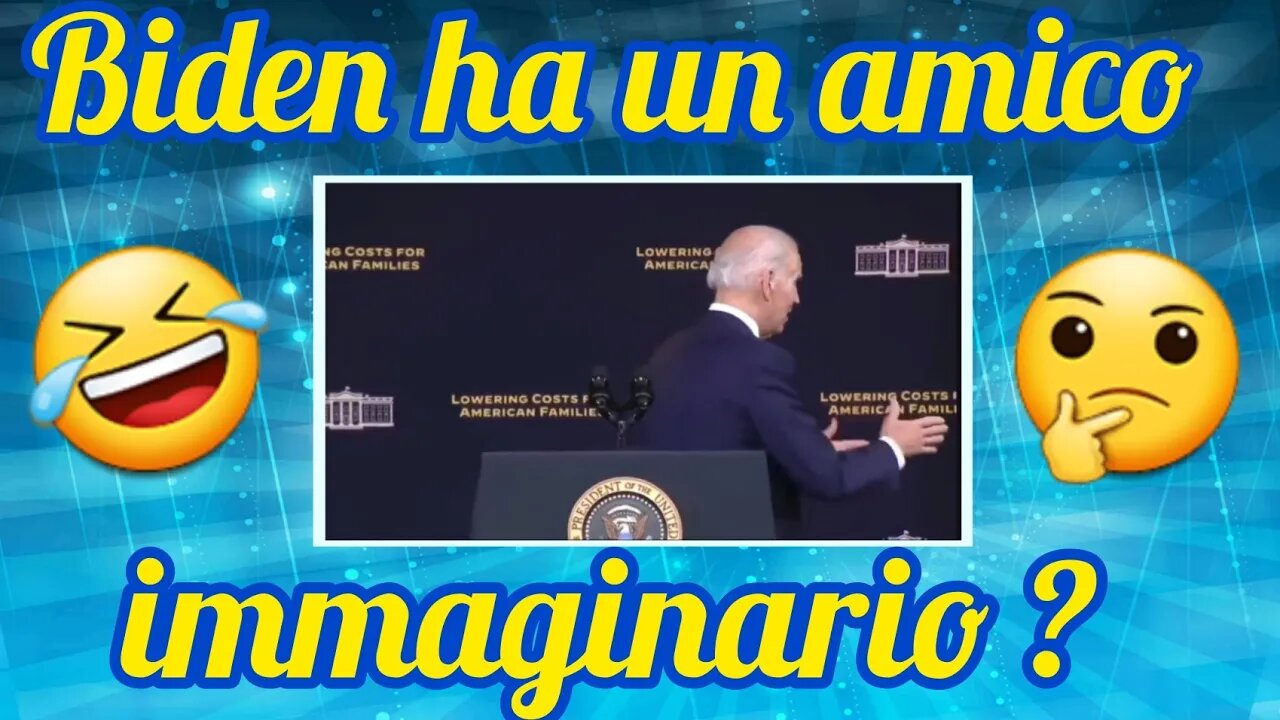 Biden stringe la mano al nulla (e siamo a due!)