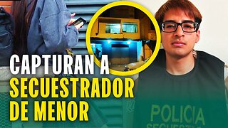 Así cayó el secuestrador de menor que desapareció tras salir de su colegio: La contactó por Facebook