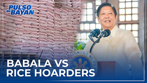 PBBM, may babala vs rice hoarders, price manipulators