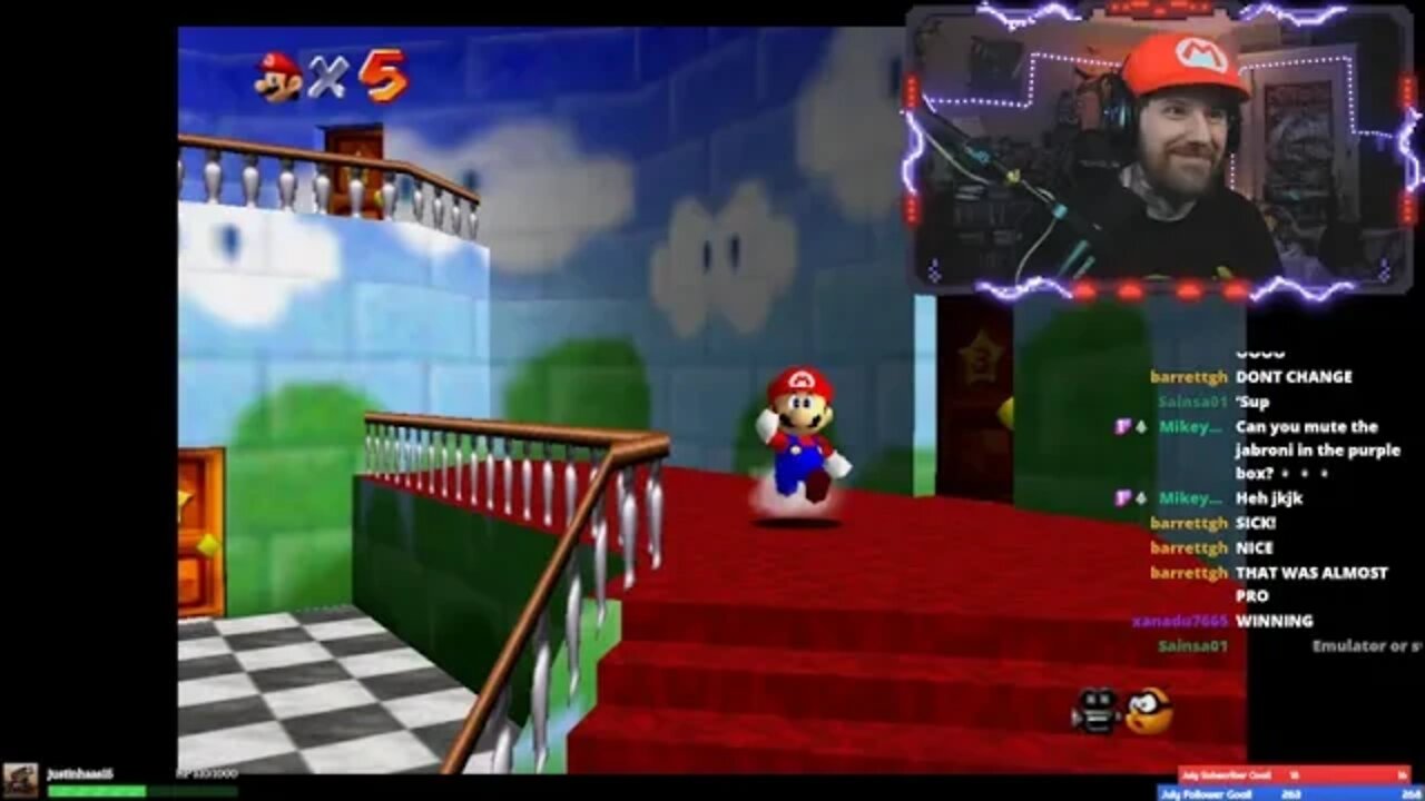 LET'S REACH 120 STARS TONIGHT! LET'S A G000000000000000000000000000000000! - Super Mario 64 - Part 8