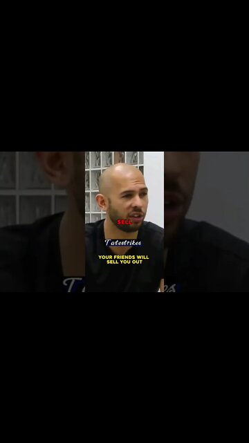 BEWARE OF FAKE PEOPLE | ANDREW TATE ON FRIENDS