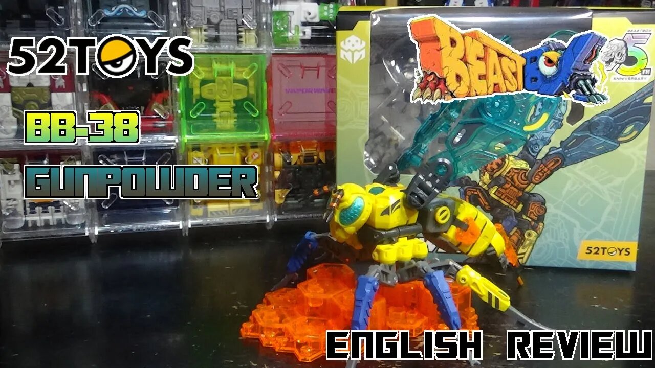 Video Review for 52Toys - BeastBox - BB-38 - Gunpowder