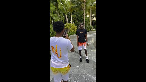 Behind The Scenes Of My Photo & Video Shoot In West Palm Beach. Which Color Shorts Are You Rocking ?