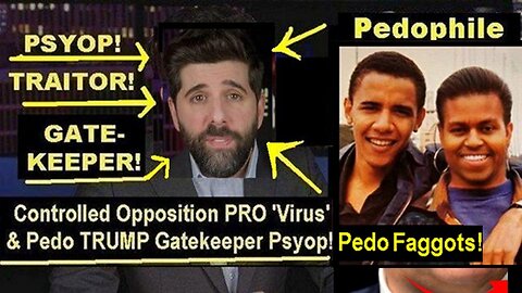 Controlled Opp PRO 'Virus' & Pedo TRUMP Gatekeeper Psyop 'The People's Voice' in Plain Sight!