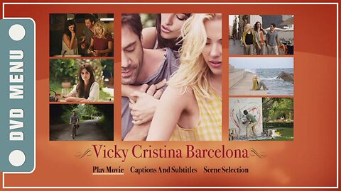 Vicky Cristina Barcelona - DVD Menu