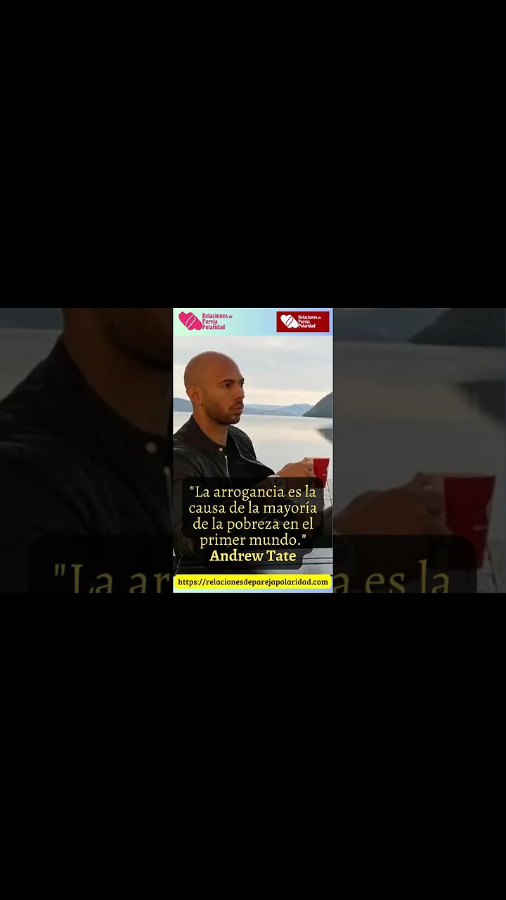21. La arrogancia es la causa de la mayoría de la pobreza #andrewtate #seducción #amor #pareja