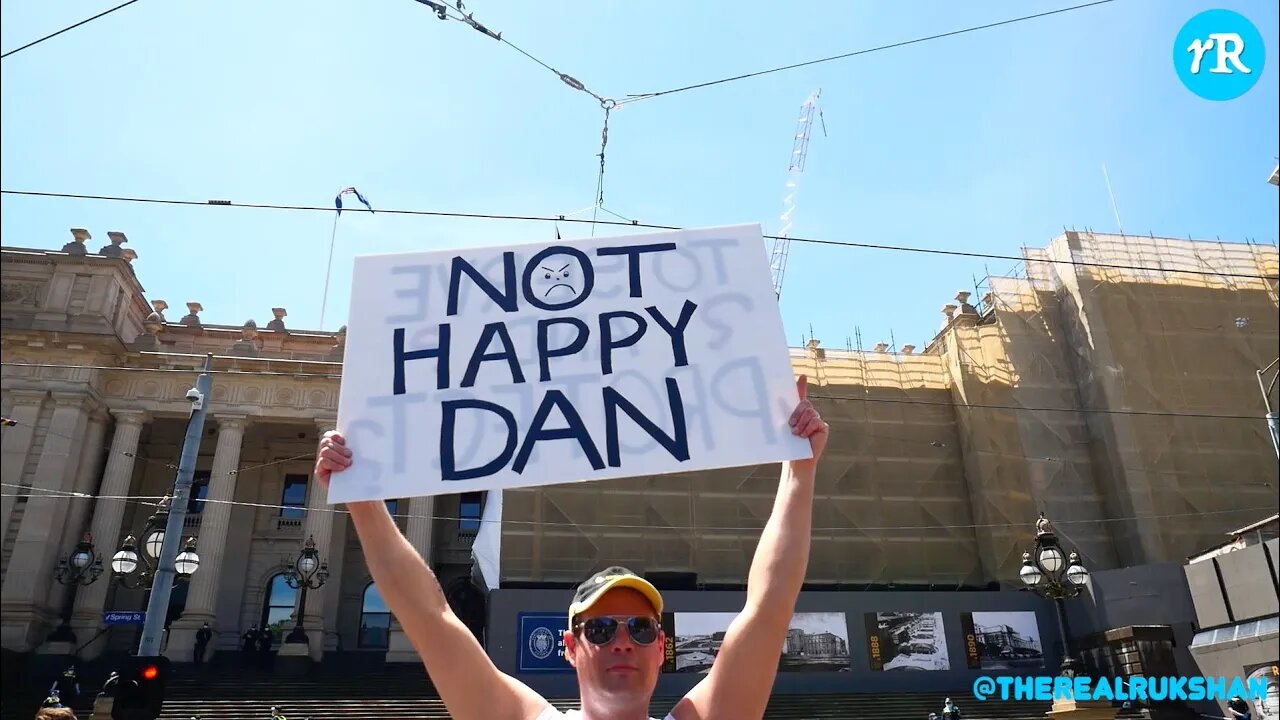 Parliament House Freedom Day Protests in Melbourne