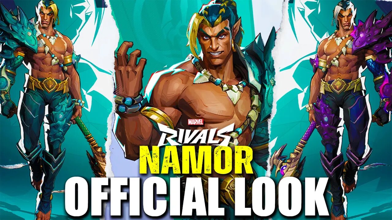 King of Atlantis "Namor" ● All Skills, Ultimate, Lore, Skins & Challenges Showcase (Marvel Rivals)