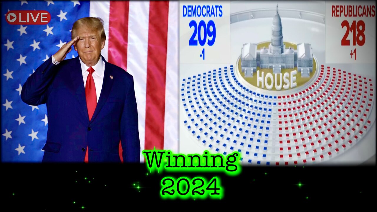 🚨 Winning 2024 (11/12/24) - House Majority WIN, Trump Says Buh-Bye WHO & Cabinet Watch is ON! 🚨