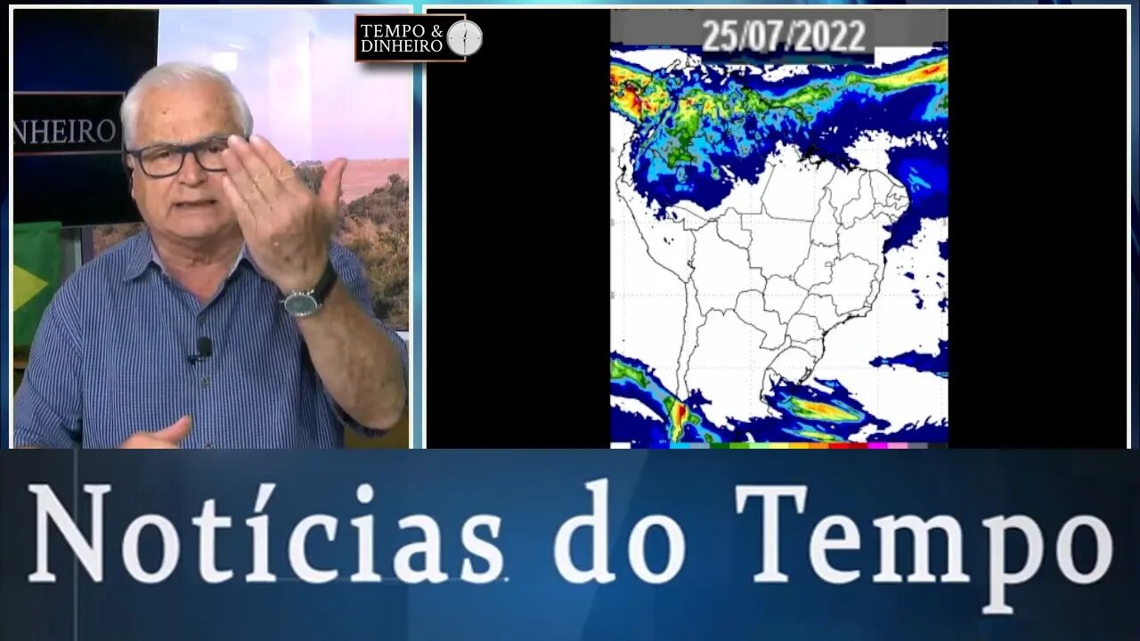 Previsão do tempo mostra manutenção da estiagem no Brasil central e frio no Sul