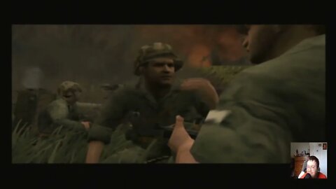 Trying out Call of Duty World At War Final Front (PS2)