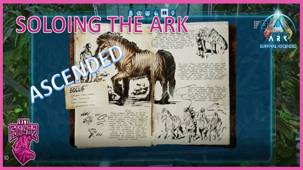 Finding Dino Dossiers Part 1 Soloing ARK Ascended Ep. 30