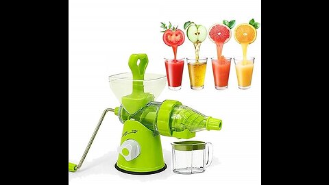 Manual Hand Juicer Machine