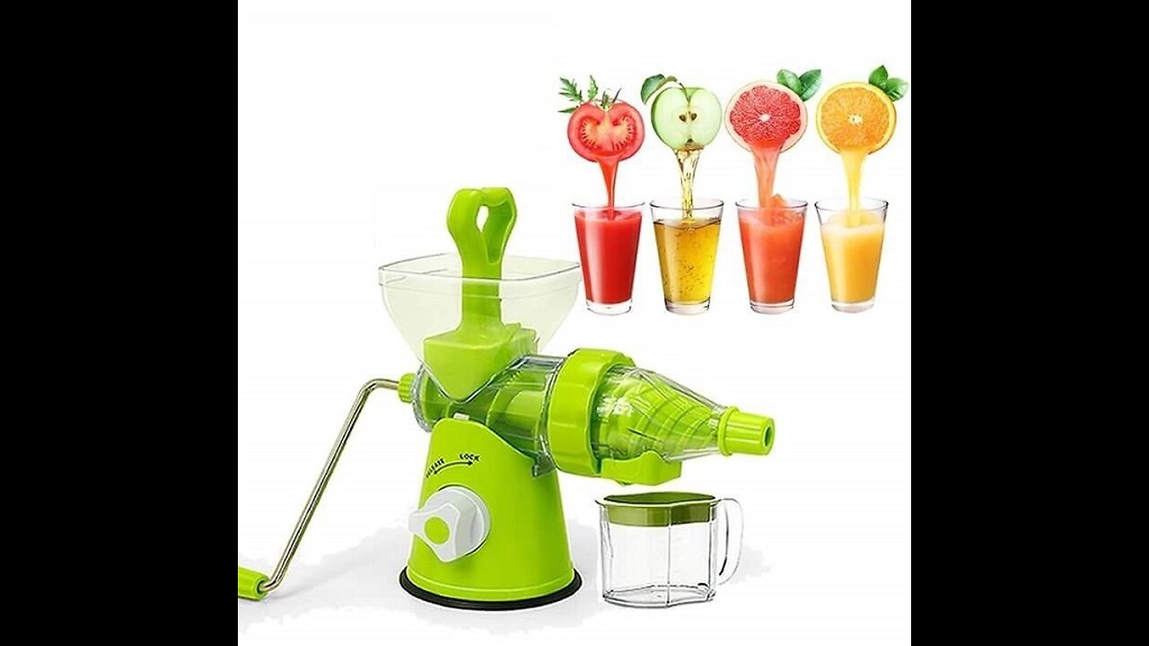 Manual Hand Juicer Machine