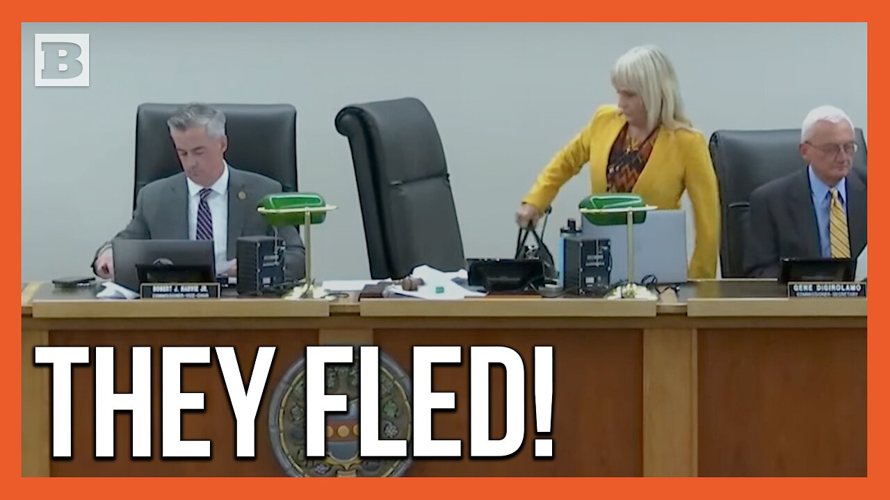 Bucks County, PA Commissioners Flee Constituents After Public Commits