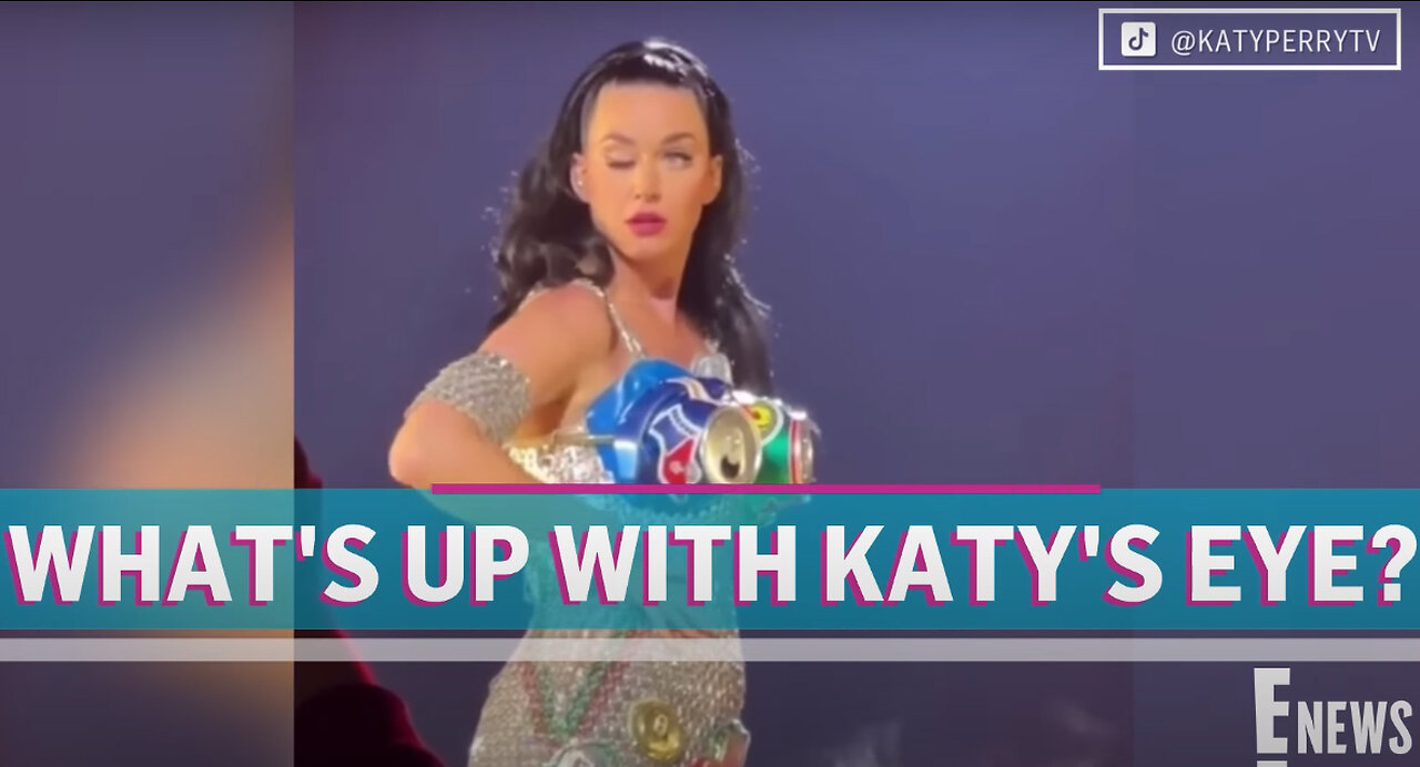 Katy Perry Pokes Fun at Her Viral Eye Glitch