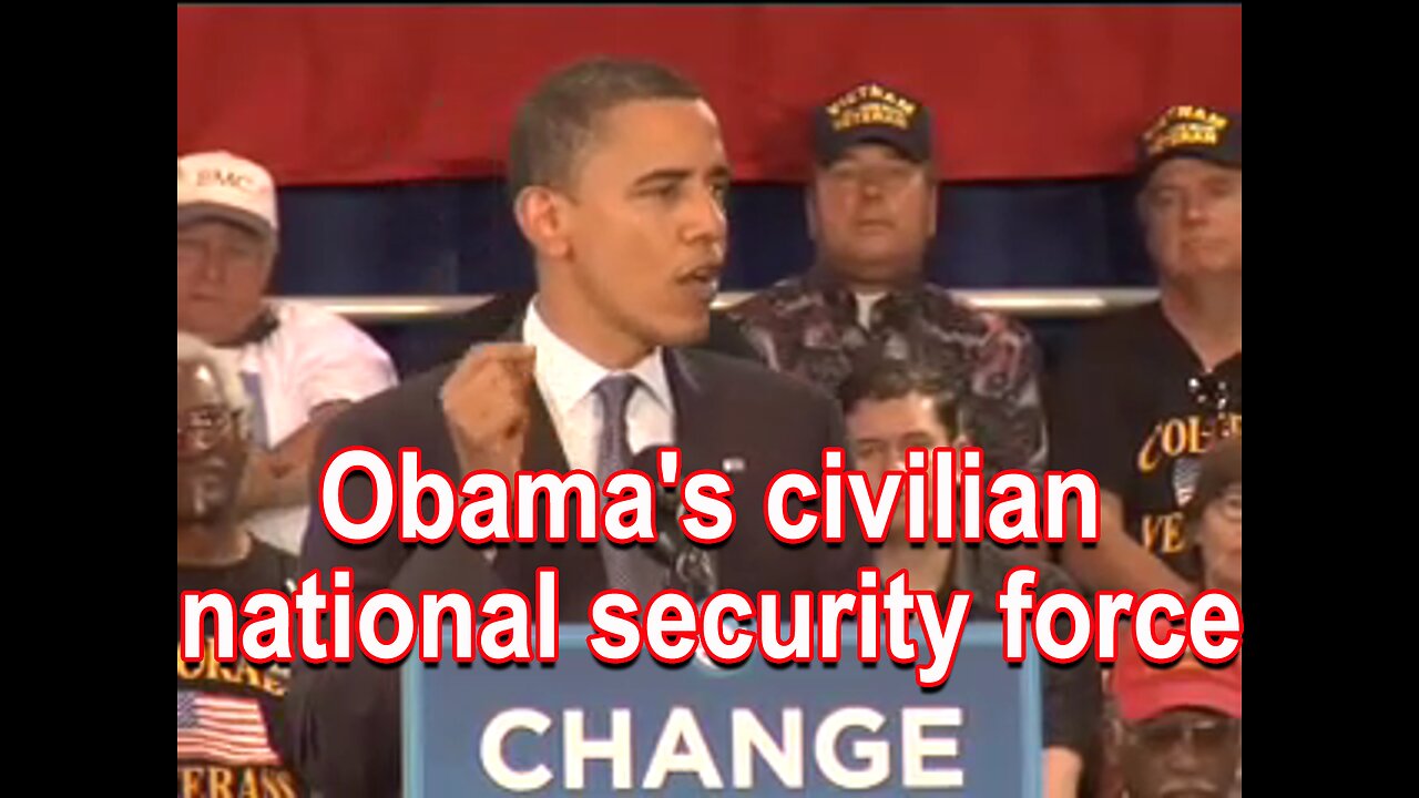 Obama's civilian national security force