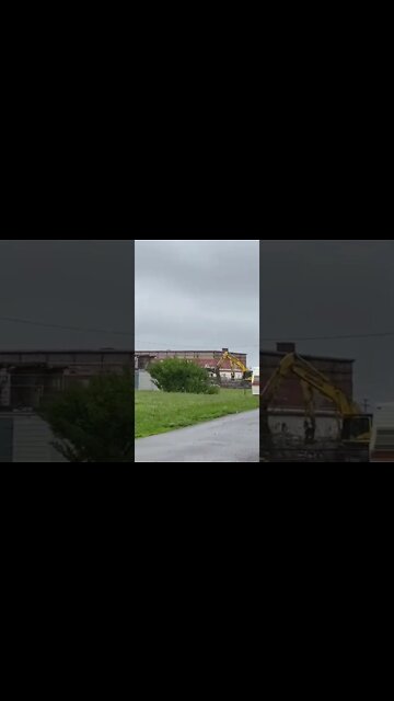 Demolition of the Holland College in Summerside