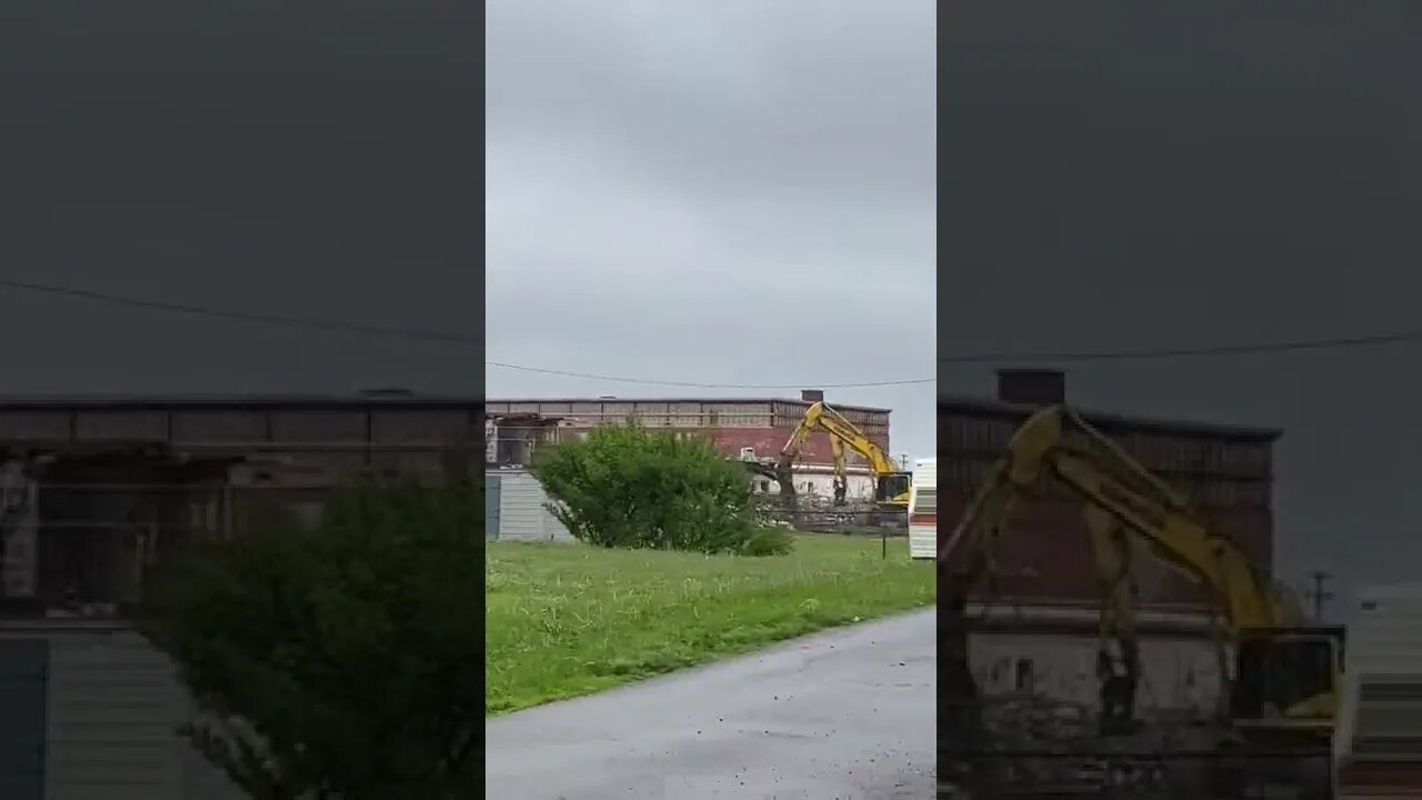 Demolition of the Holland College in Summerside