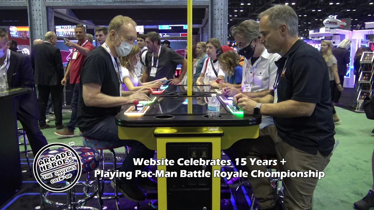 Arcade Heroes Turns 15 & Playing Pac-Man With Eugene Jarvis & Frank Cosentino