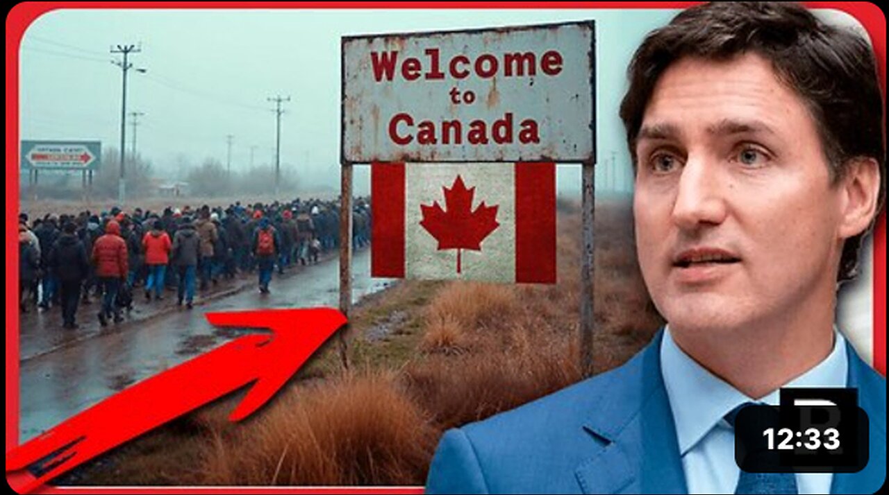 Canada is about to COLLAPSE under Trudeau's open border policy | Redacted w Clayton Morris