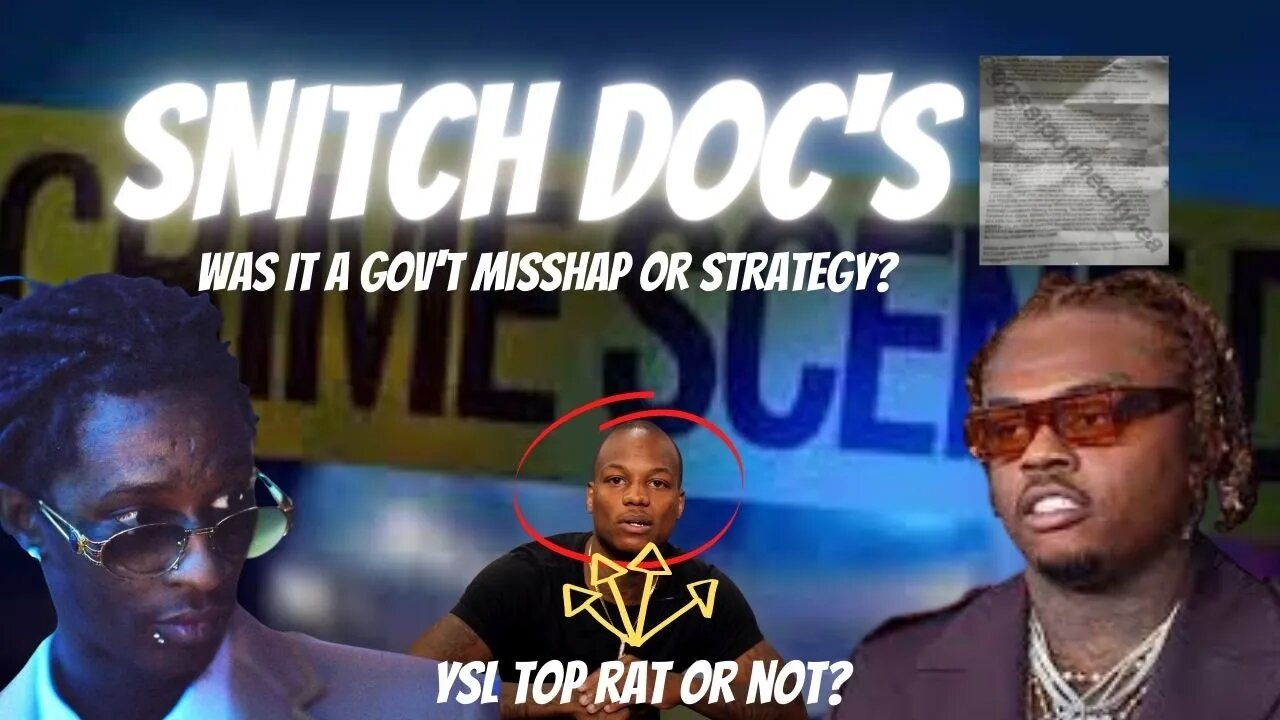 #YSL #Prosecutors leaked #snitch-document to ensure @Young Thug & @Gunna doesn't make bail…